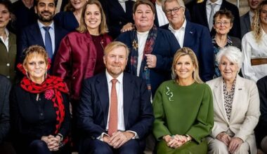 Koning noemde Anne-Wil Blankers 'overgrootmoeder'