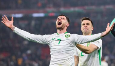 Gekte in Ierland is compleet: Troy Parrott International Airport