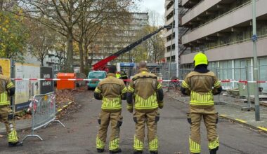 Gasleiding geraakt bij werkzaamheden in Geleen, appartementencomplex ontruimd