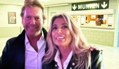 Een paar maanden nadat Robbert Hinfelaar en Patricia Paay uit elkaar gingen, heeft hij bij Mirelle (foto) het geluk in de liefde alweer gevonden.