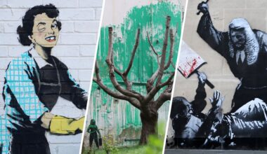 Hoe weten ze dat kunst van Banksy écht van hem is?