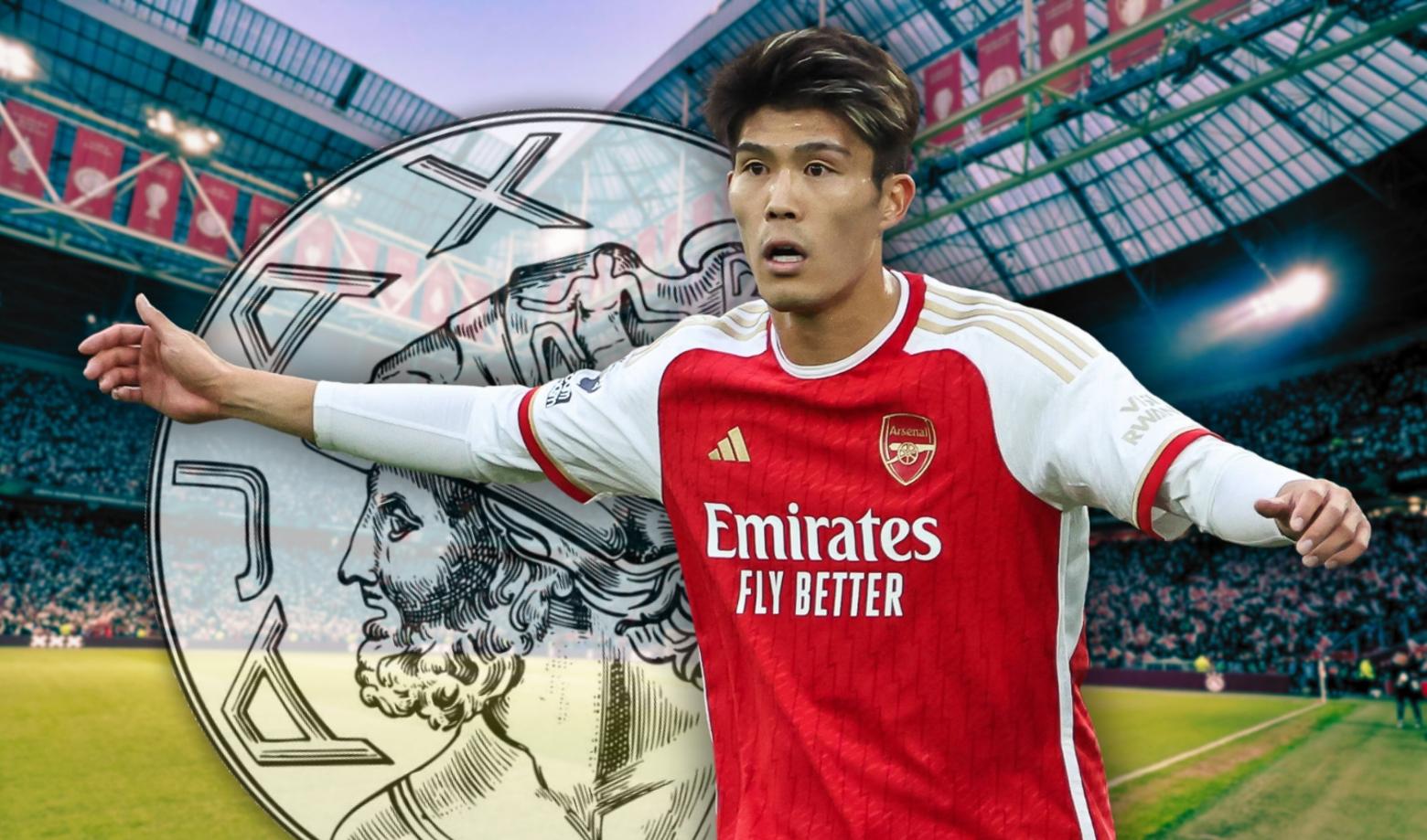 Ajax plotseling gelinkt aan voormalig Arsenal-verdediger Takehiro Tomiyasu (27)