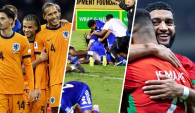 de mogelijke potindeling van WK-loting