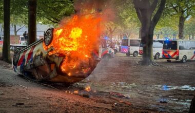 Straffen tot drie maanden cel voor rellen op Malieveld