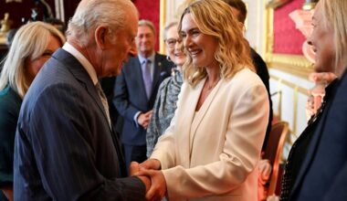 Kate Winslet voorkwam modeflater tijdens ontmoeting met Charles