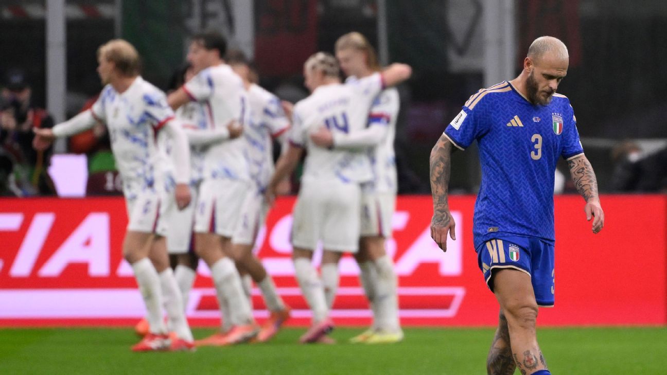 Loting Europese play-offs: Italië treft Noord-Ierland, Turkije tegen Roemenië