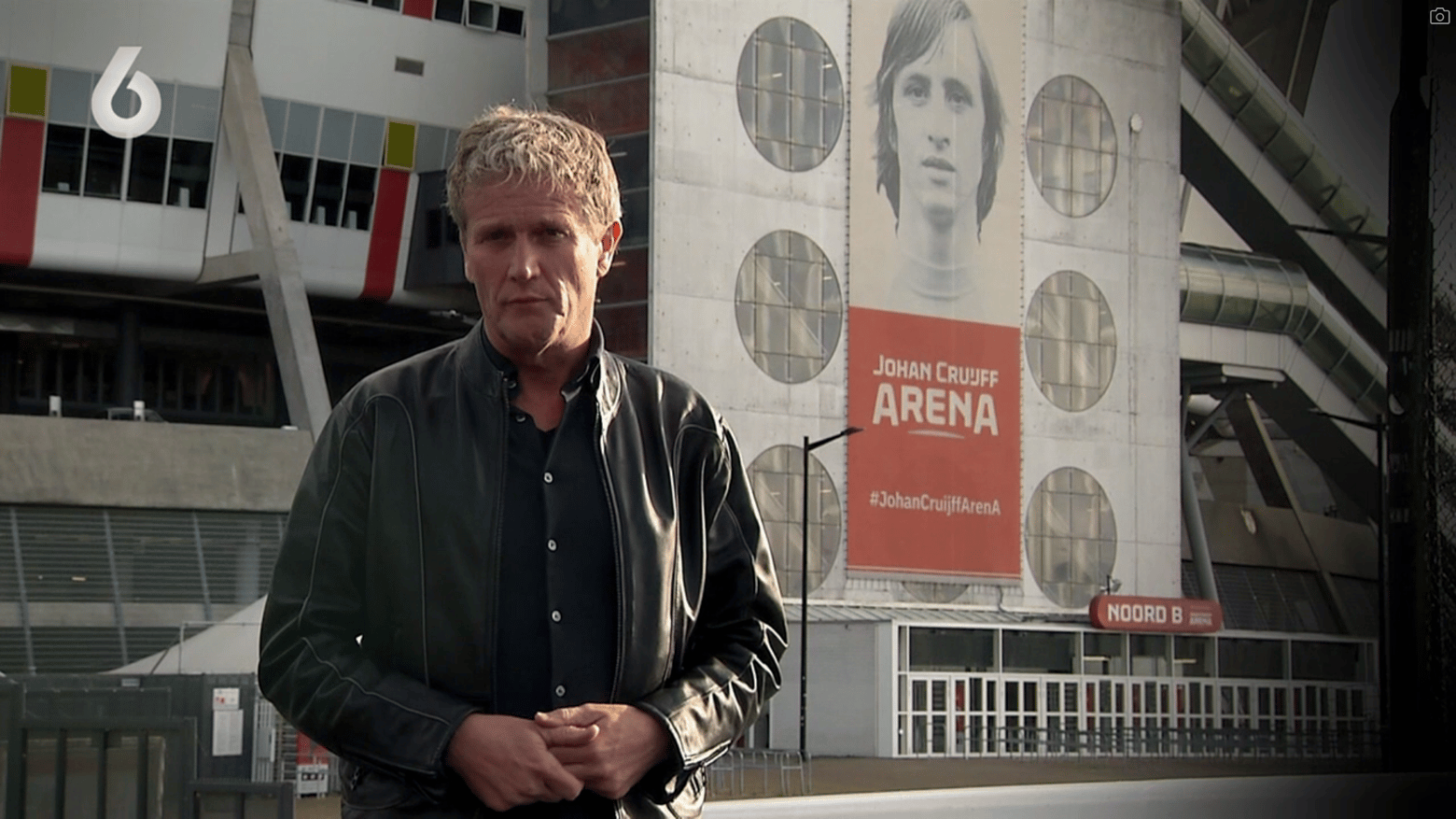 Alberto Stegeman bij Johan Cruijff ArenA