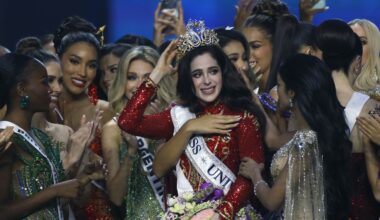 Mexicaanse die uitbrander kreeg van organisator wint Miss Universe-verkiezing 