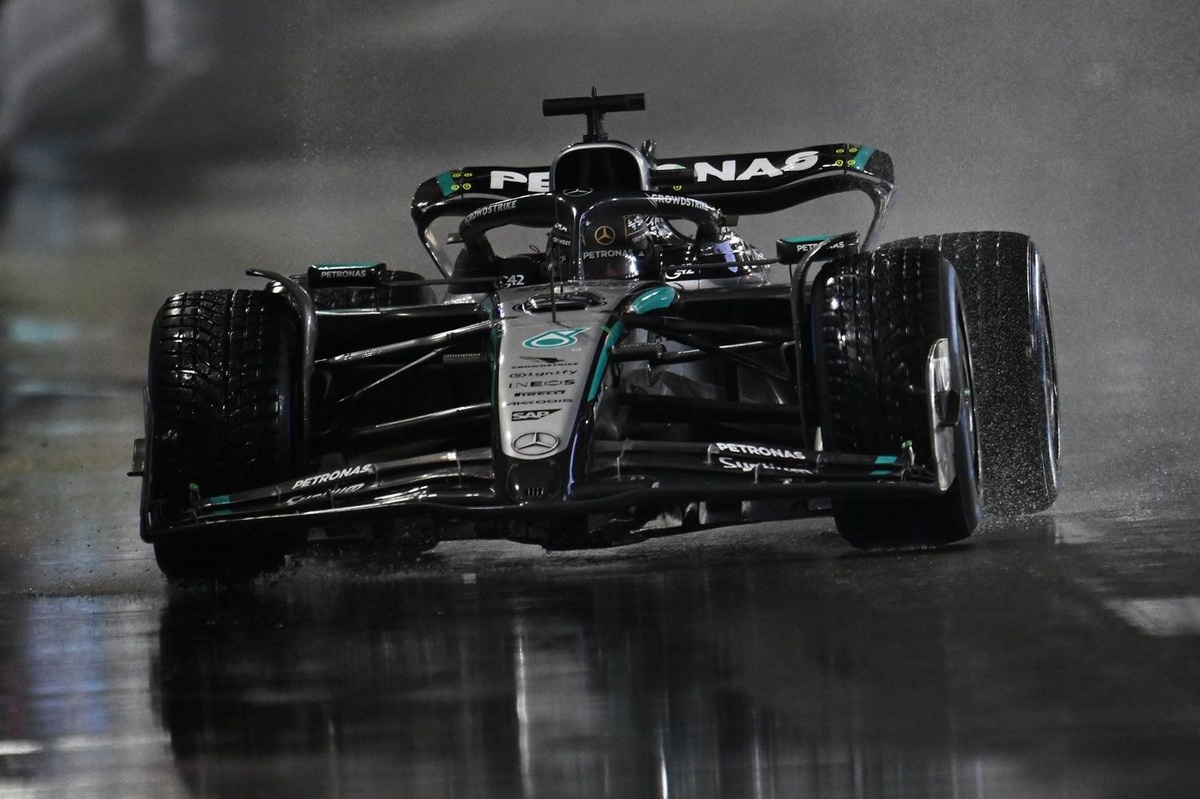 Mercedes ontsnapt aan diskwalificatie na F1-kwalificatie Las Vegas