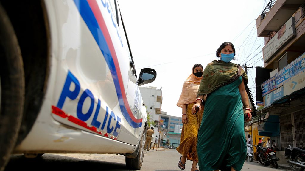 'Inspecteurs' centrale bank India beroven geldtransport