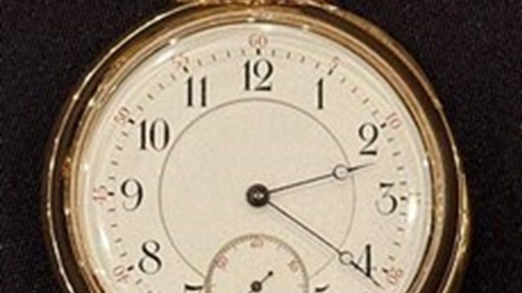 Gouden zakhorloge van Titanic-passagier geveild voor ruim 2 miljoen euro