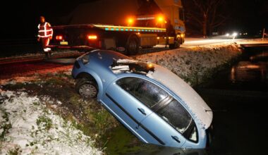 Opnieuw sneeuw, meerdere ongelukken in Noord-Nederland