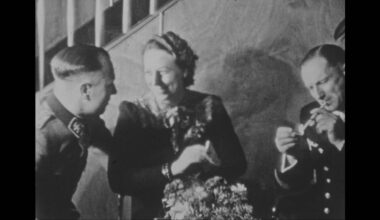 nazi's vieren feest met hotelpersoneel in Alkmaar