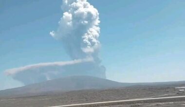 Vulkaan in Ethiopië barst voor het eerst in duizenden jaren uit