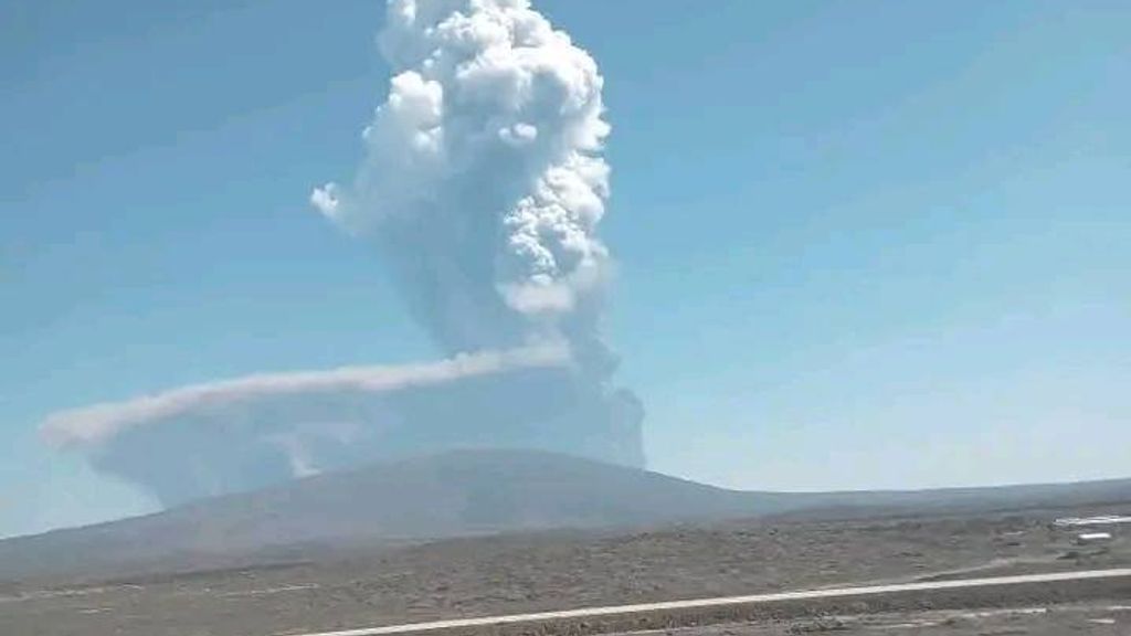 Vulkaan in Ethiopië barst voor het eerst in duizenden jaren uit