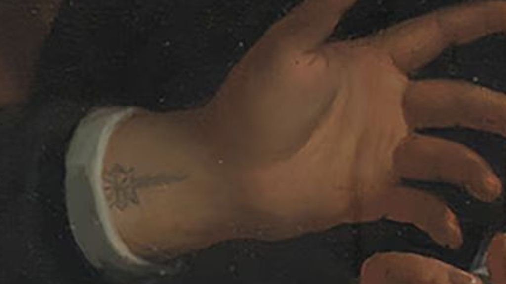 Tatoeage op 17e-eeuws portret stelt museum voor raadsel: 'Nooit zoiets gezien'