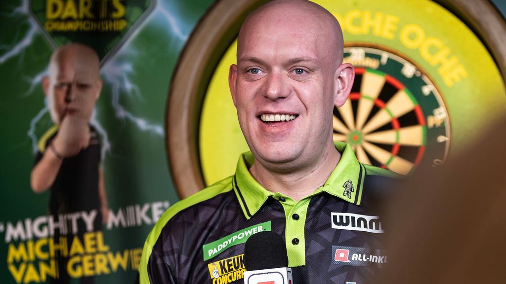 Van Gerwen opent WK darts tegen Japanner, ook pittig Nederlands onderonsje