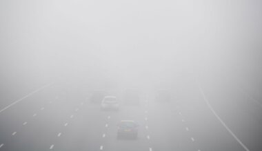 Mist, gladheid en ongelukken leiden tot ruim 1000 kilometer file