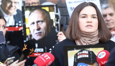 Vrijgelaten oppositielid terug in cel na weigering om Belarus te verlaten