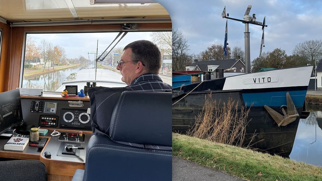 Scheepvaart in Weert nog weken gestremd na aanvaring, schipper zit al die tijd vast