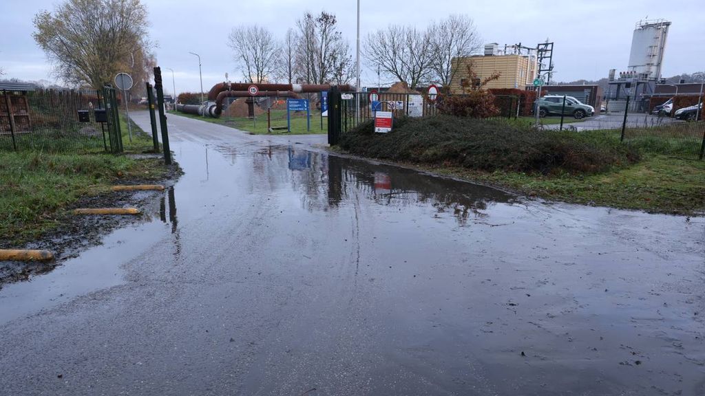 Rioolzuivering in Haps werkt weer, wel op noodstroom