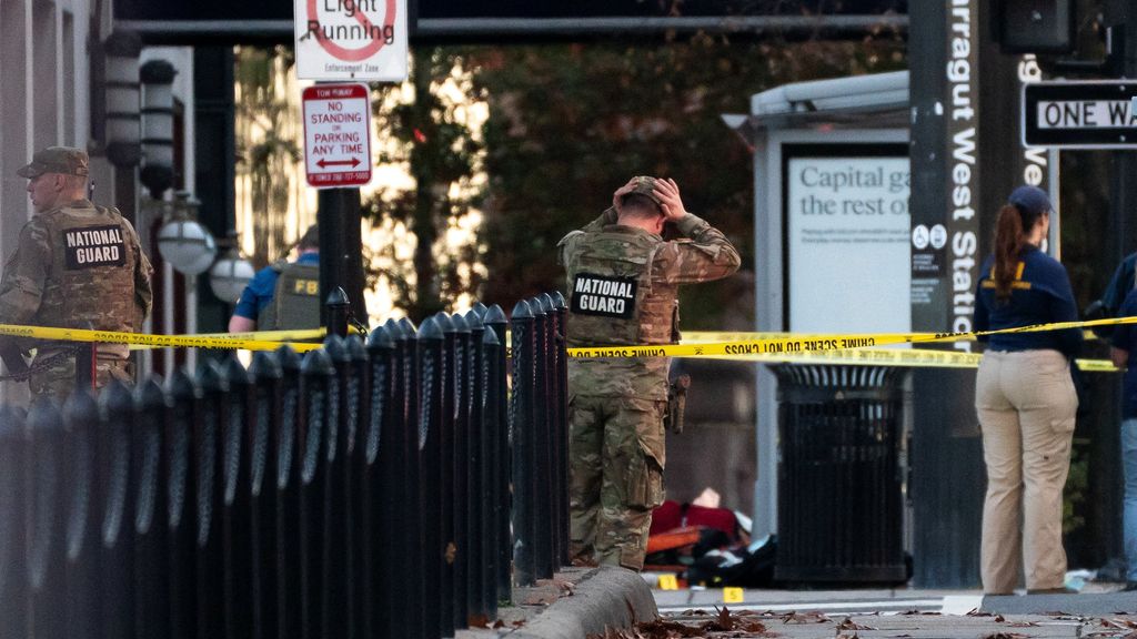 In Washington neergeschoten lid Nationale Garde overleden in het ziekenhuis