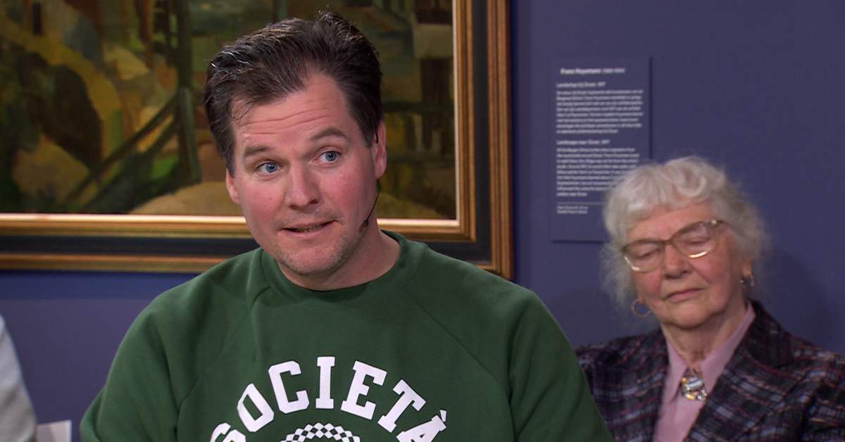 Hij hielp met opruimen en zijn bedankje blijkt in Tussen Kunst en Kitsch verrassend waardevol