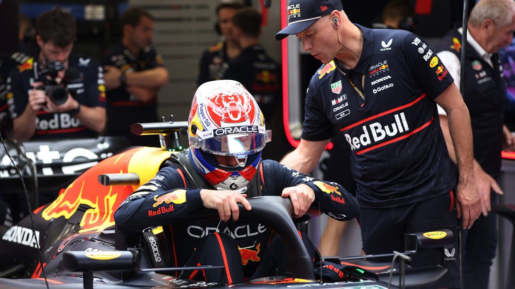 Verstappen moet in achtervolging op McLaren na matige sprintkwalificatie met stuiterende auto