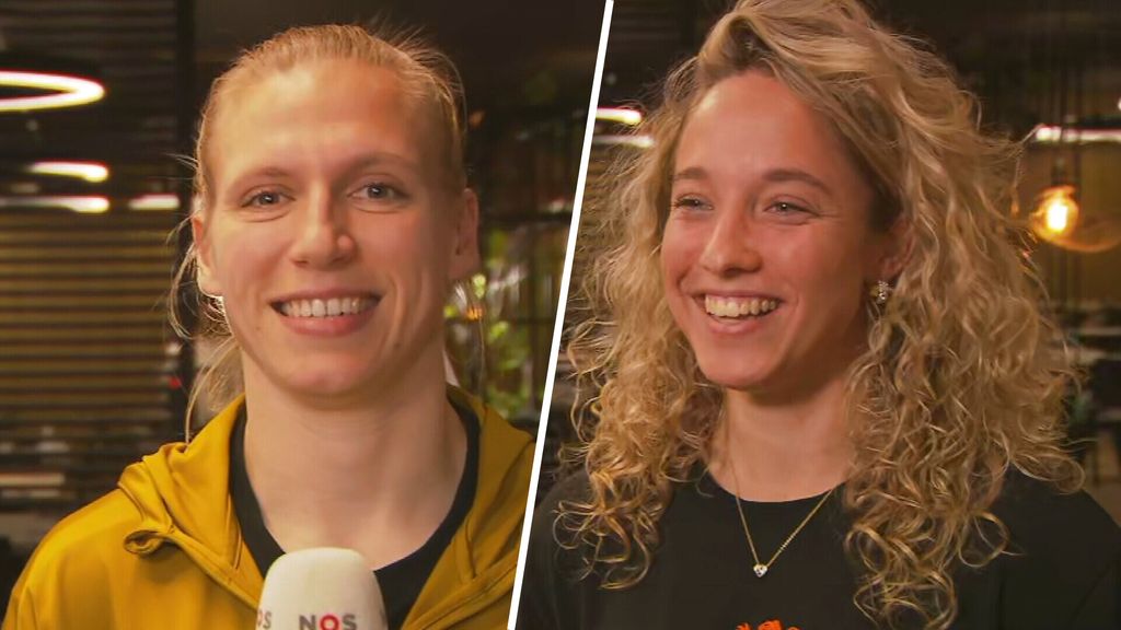 Carleer en Tolhoek nog steeds hyper na Oranje-debuut: 'De familie-app ontplofte bijna'