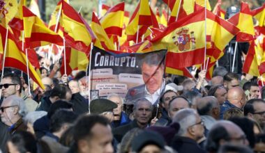 Tienduizenden Spanjaarden eisen vertrek premier Sánchez om corruptieaffaires