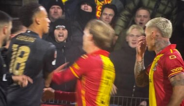 Victor Edvardsen krijgt kritiek na gebaar in duel Go Ahead Eagles - VfB Stuttgart