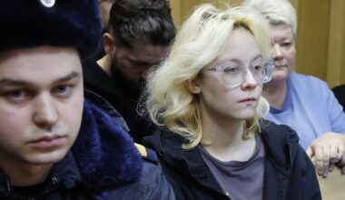 Diana Loginova zit inmiddels al meer dan een maand vast vanwege haar protestmuziek