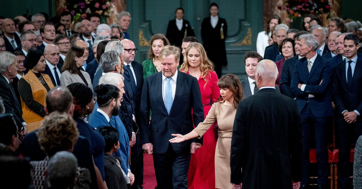 In de Grote Kerk ging het in het bijzijn van de kroonprinses en een nieuwe generatie politici vooral over de toekomst