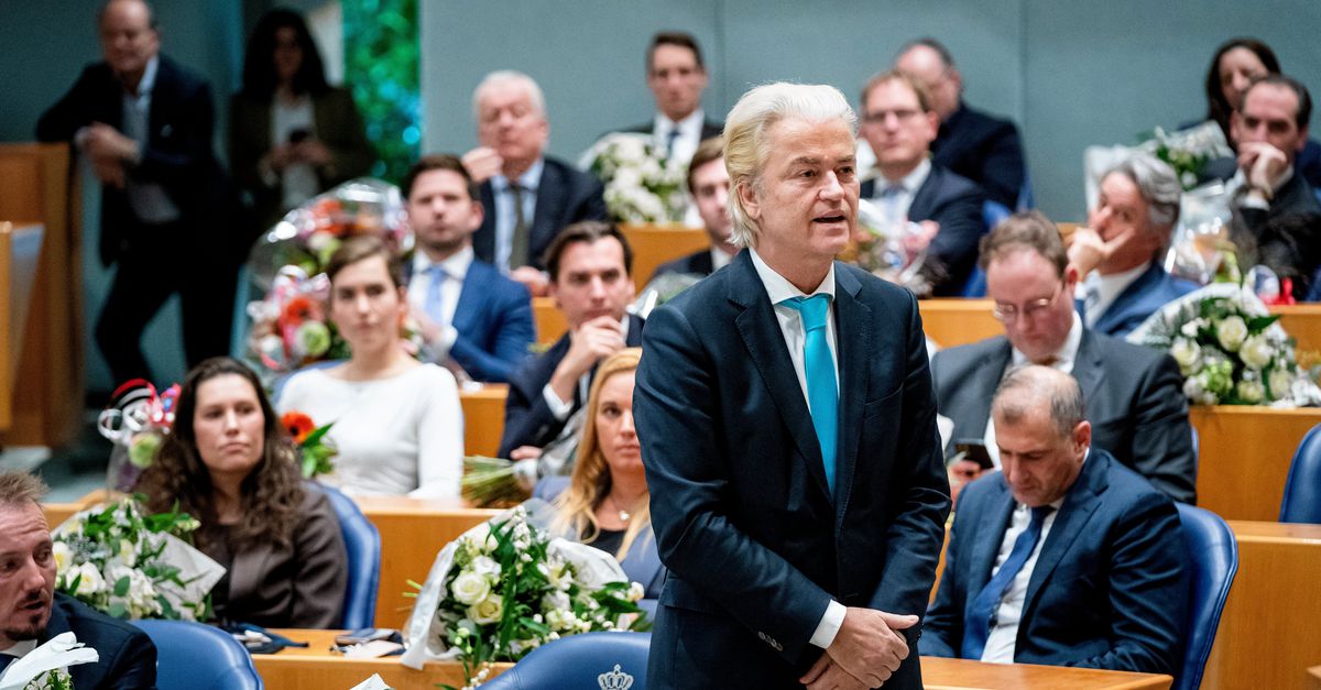 Geert Wilders (PVV) wordt tweede ondervoorzitter van de Tweede Kamer