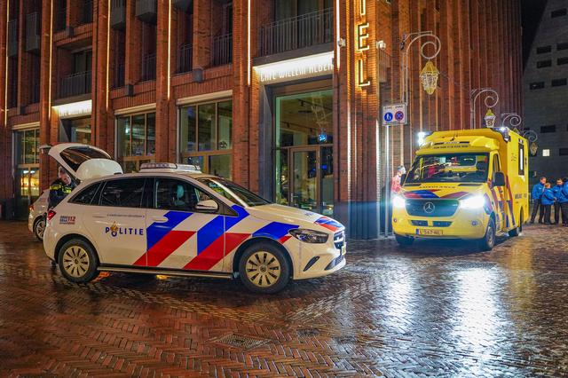 Steekincident Nieuwe Markt Groningen.