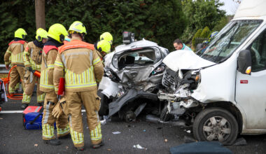 Ernstig ongeval op de A2 bij Hunsel