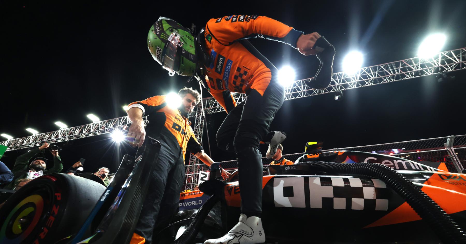 Button juicht agressieve move Norris op Verstappen toe