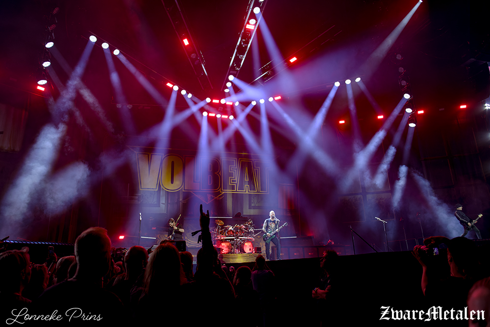 Volbeat vol gas in de Ziggo Dome