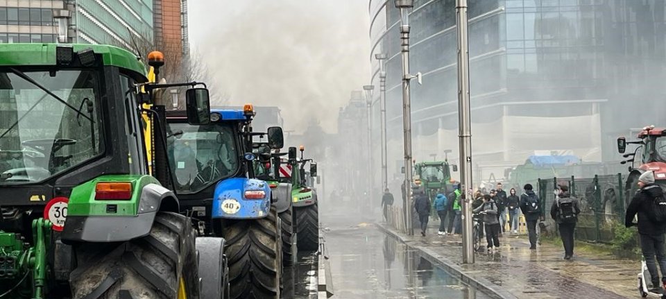Massaal boerenprotest tegen Europees landbouwbeleid ophanden