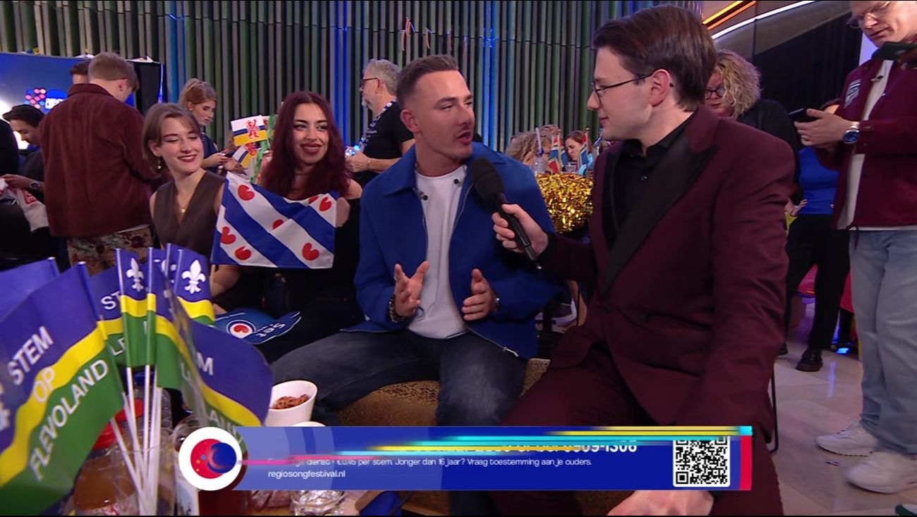 Omroep Flevoland - Nieuws - Luca Ferron heeft geen spijt van deelname Regio Songfestival: 'Ik heb genoten'