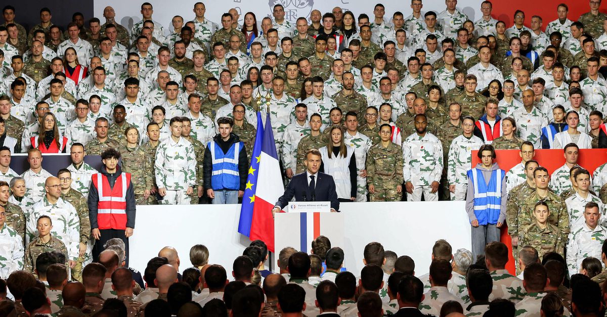 Vrijwillige militaire dienst moet Frankrijk beschermen tegen Russische dreiging