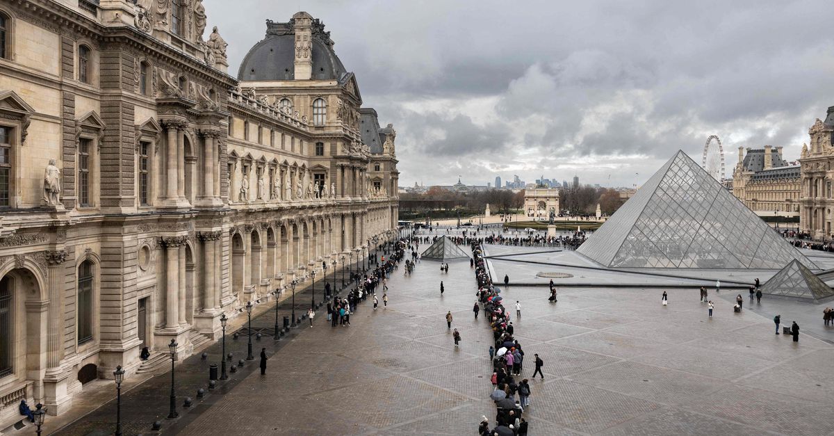 Louvre fors duurder voor niet-Europese bezoekers