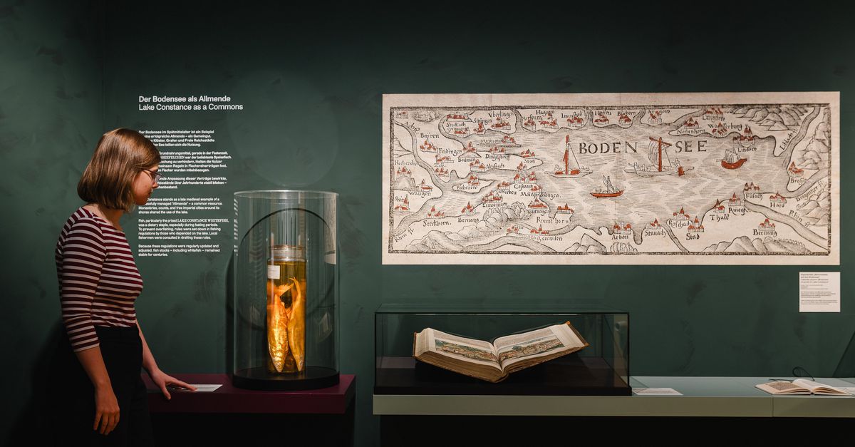 Tentoonstelling over Duitse natuur in het Deutsches Historisches Museum.