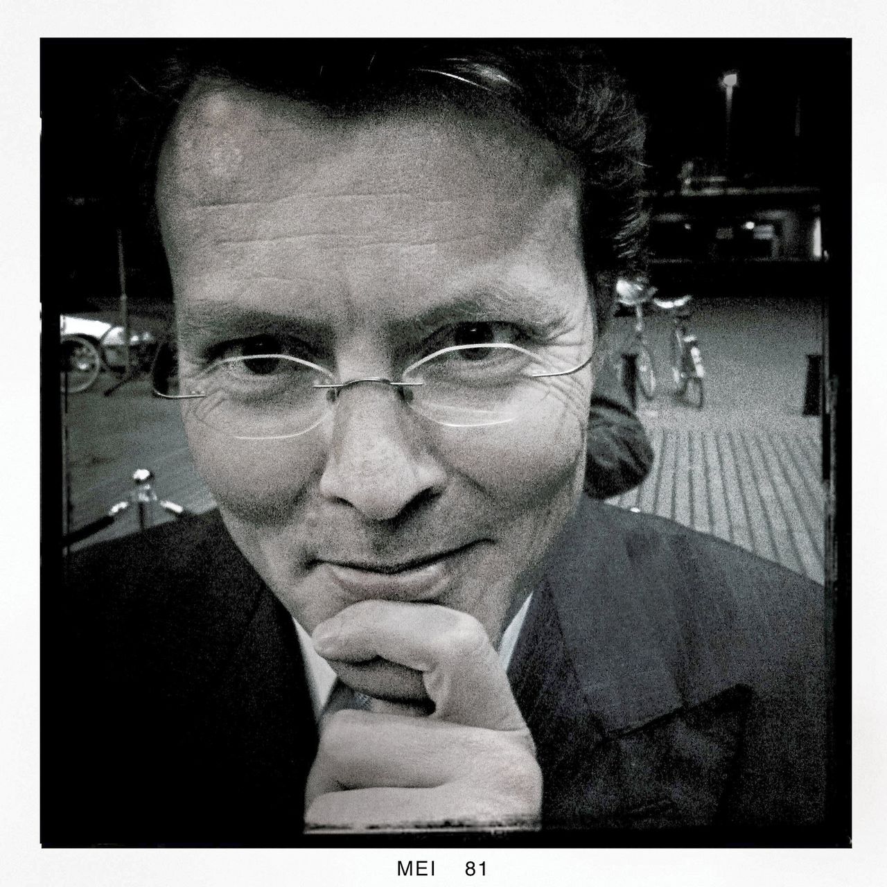 Prins Constantijn van Oranje-Nassau, gefotografeerd met de  iPhone Hipstamatic .Rotterdam, 8 mei 2011