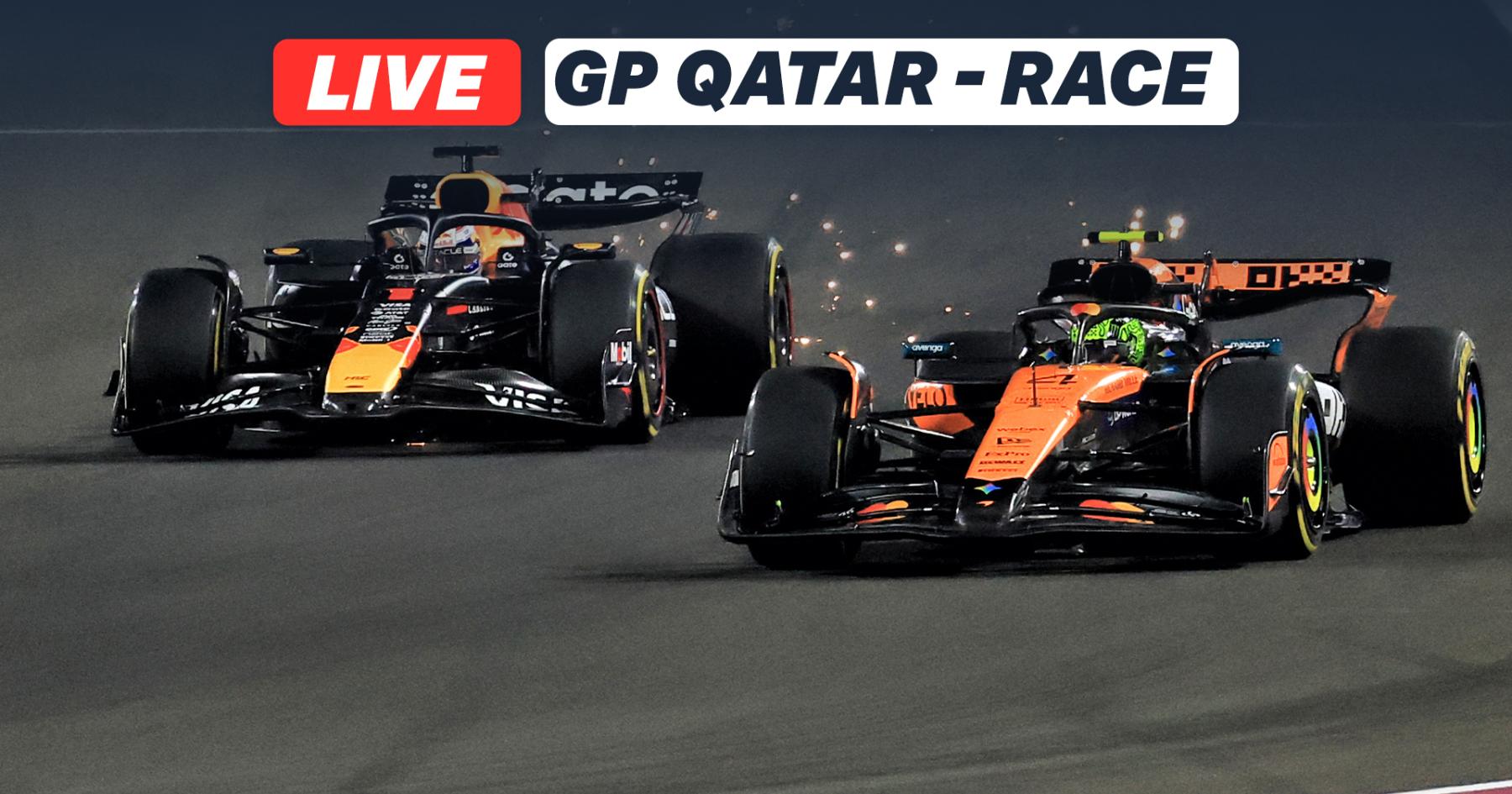 Live race Formule 1 GP Qatar 2025