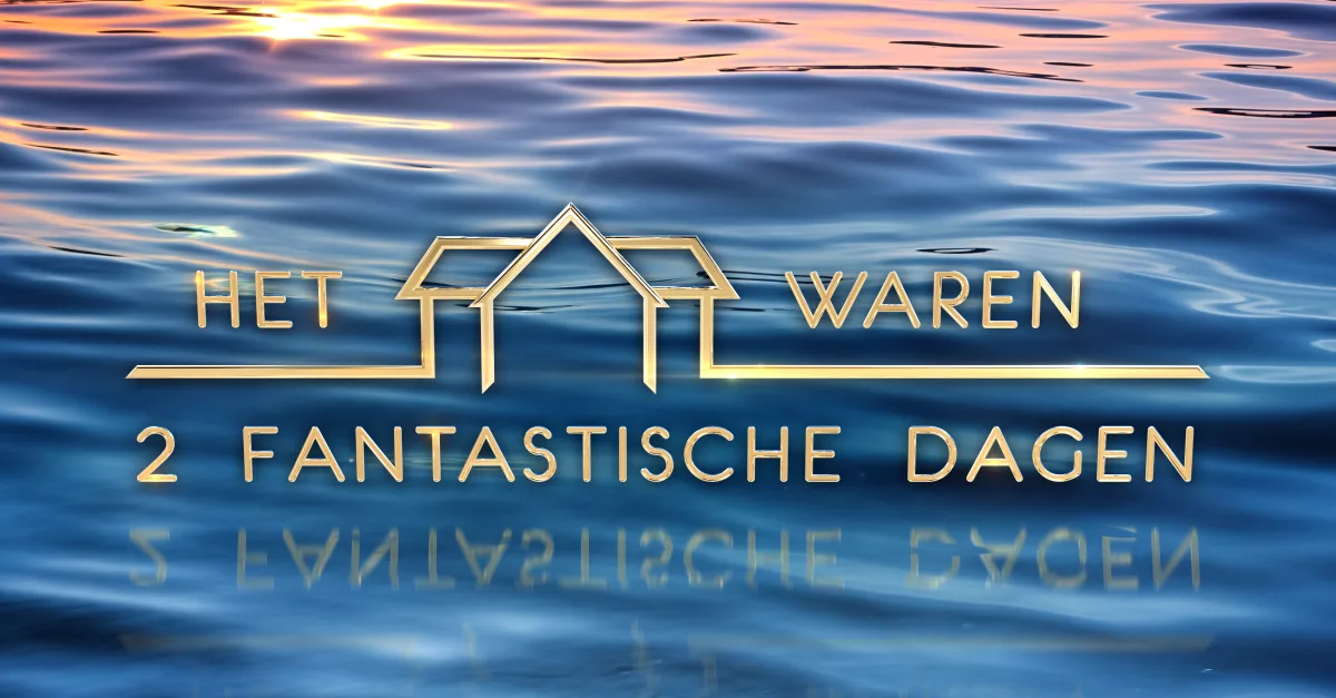 Nieuw seizoen Het Waren 2 Fantastische Dagen met déze BN'ers
