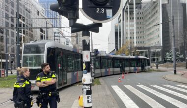 Tramverkeer ontregeld door stroomstoring, tijdelijke oplossing gevonden - Rijnmond