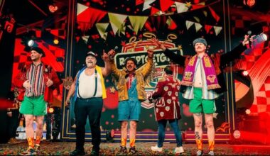 Carnavalsband de Kapotte Kachels tegenover ABBA in rechtbank vanwege 'Dikke Pens'