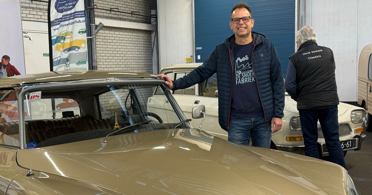 Jubilerende Citroën DS steelt de show op oldtimerbeurs Eelde: 'Je herkent een Snoek uit duizenden'
