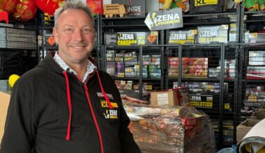 Topdrukte bij vuurwerkwinkels door aankomend vuurwerkverbod